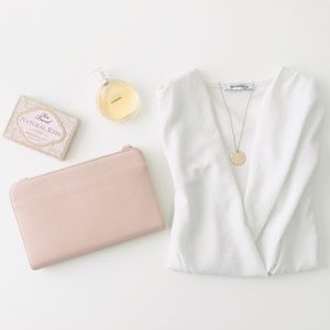 Zara Slouch Drape V-neck